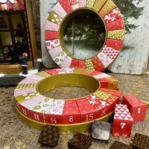 CALENDRIER NOËL COURONNE